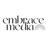 Embrace Media logo with stylized text on a white background